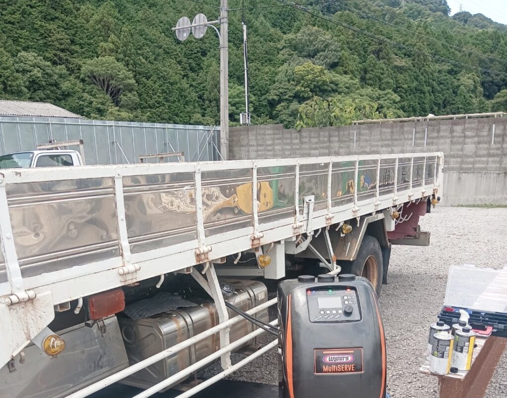 燃料ライン・ターボ洗浄